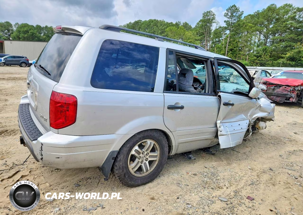 2004 Honda Pilot Ex VIN:2HKYF18484H501712 - 3