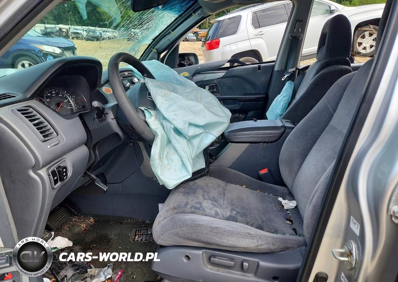 2004 Honda Pilot Ex VIN:2HKYF18484H501712 - 7