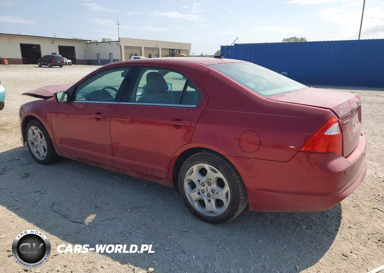 2010 Ford Fusion Se VIN:3FAHP0HA8AR249505 - 2