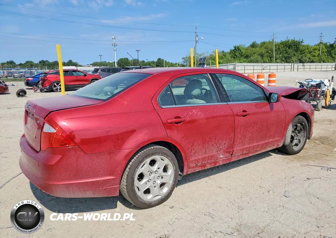 2010 Ford Fusion Se VIN:3FAHP0HA8AR249505 - 3