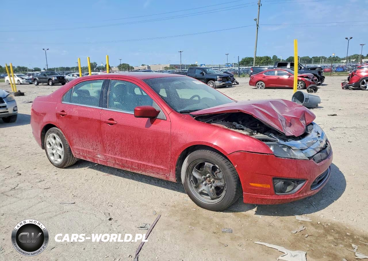 2010 Ford Fusion Se VIN:3FAHP0HA8AR249505 - 4