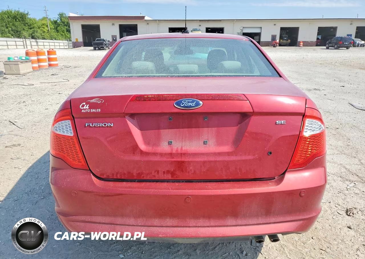 2010 Ford Fusion Se VIN:3FAHP0HA8AR249505 - 6