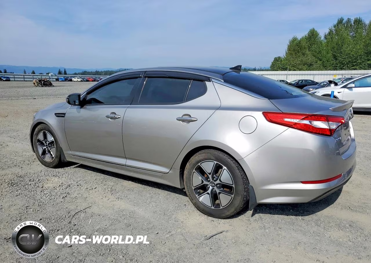 2012 Kia Optima Hybrid VIN:KNAGM4AD8C5030718 - 2