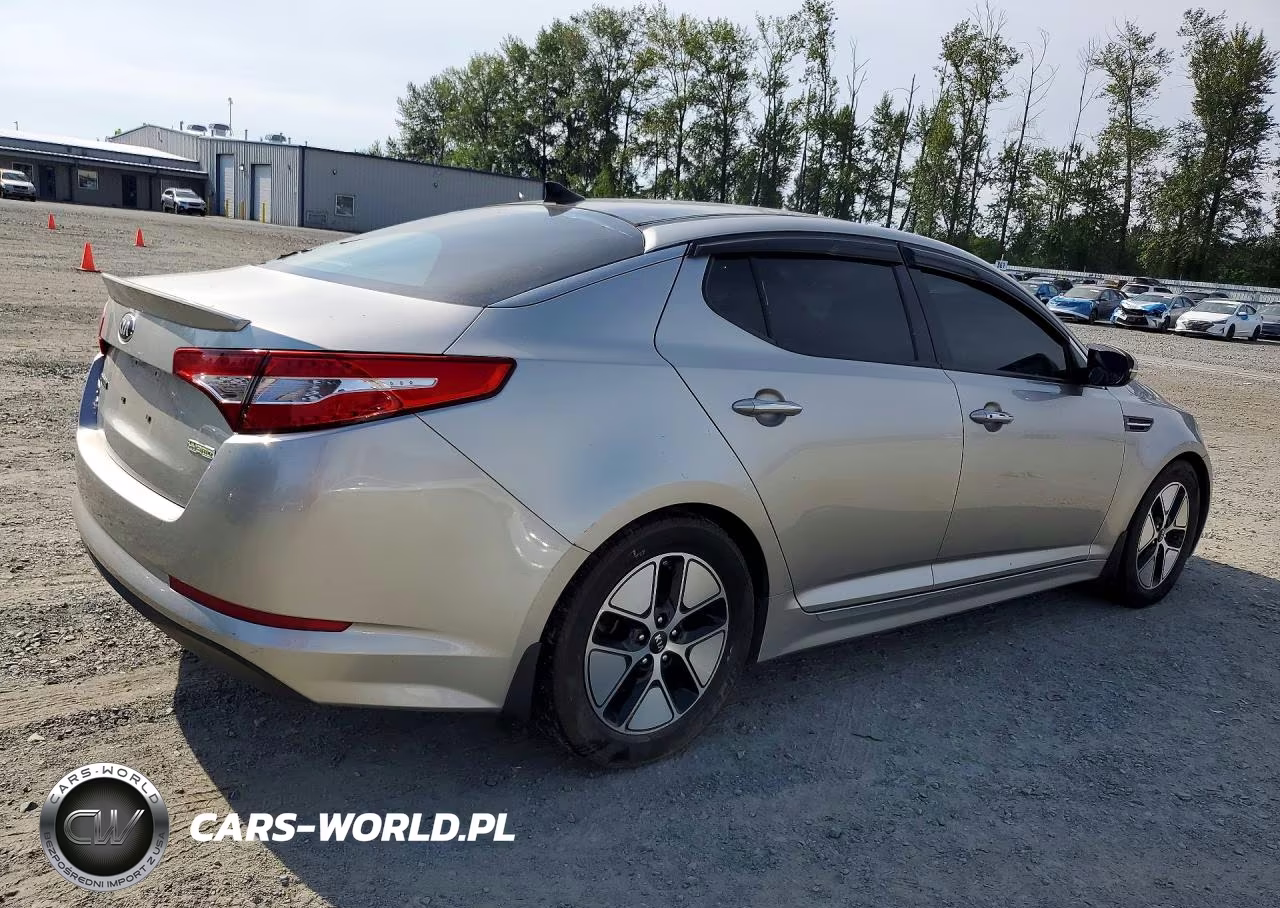2012 Kia Optima Hybrid VIN:KNAGM4AD8C5030718 - 3