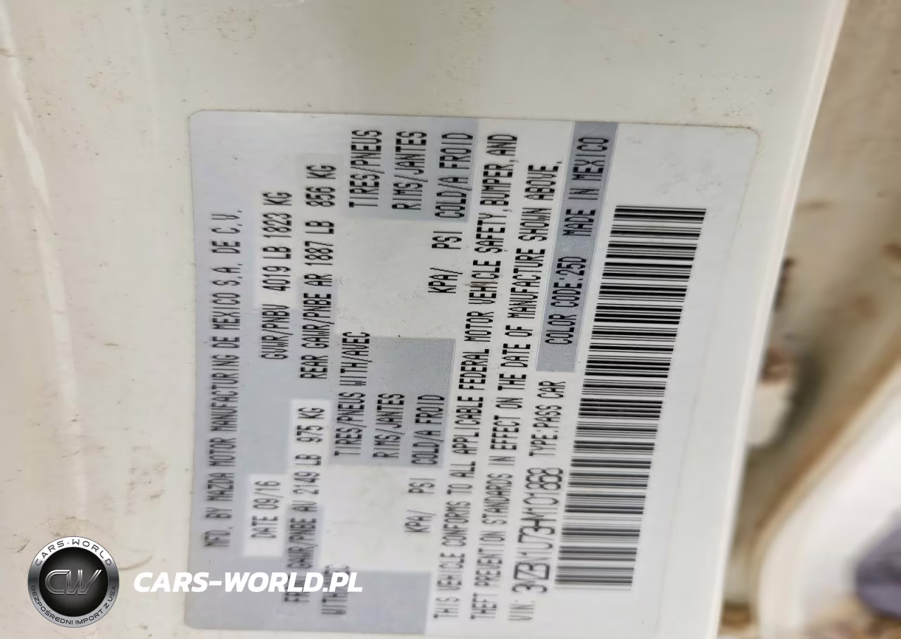 2017 Mazda 3 Sport VIN:3MZBN1U73HM101868 - 12