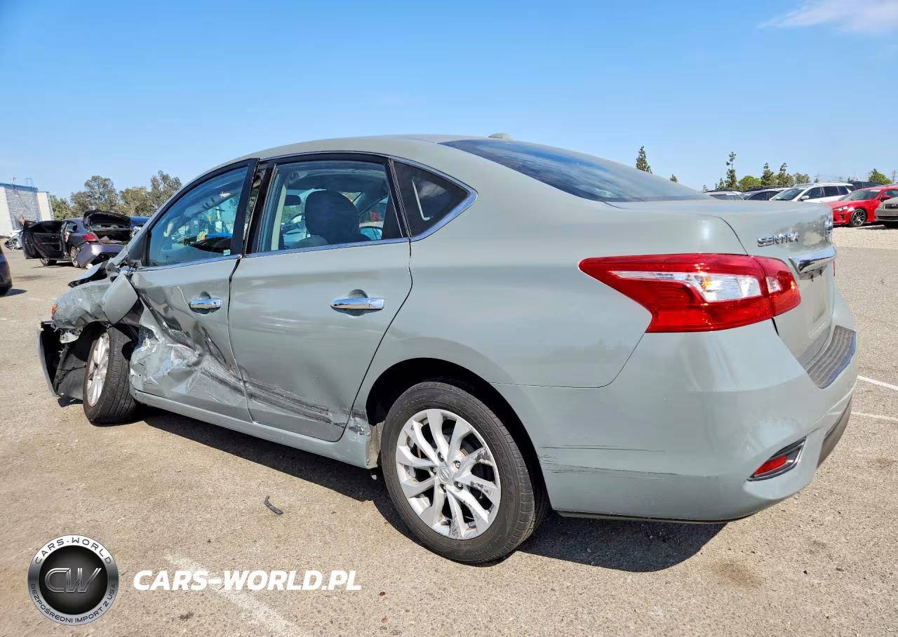 2018 Nissan Sentra Sv VIN:3N1AB7AP6JY249111 - 2