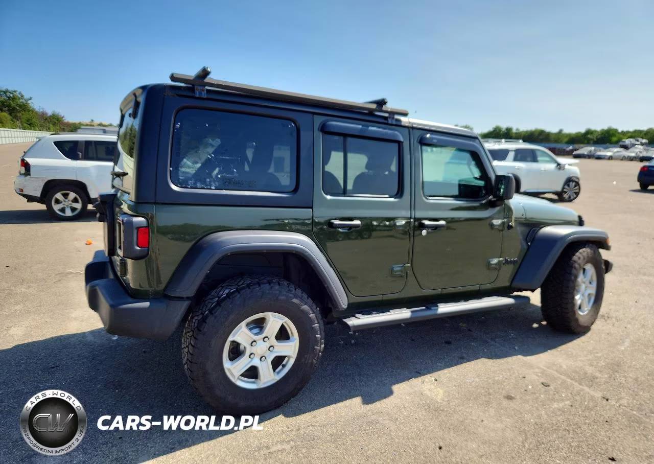 2021 Jeep Wrangler Unlimited Sport VIN:1C4HJXDG8MW814092 - 3
