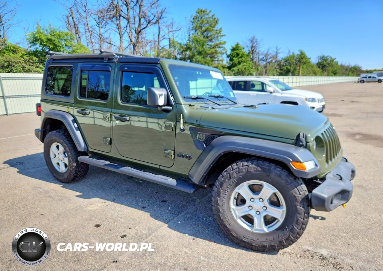 2021 Jeep Wrangler Unlimited Sport VIN:1C4HJXDG8MW814092 - 4