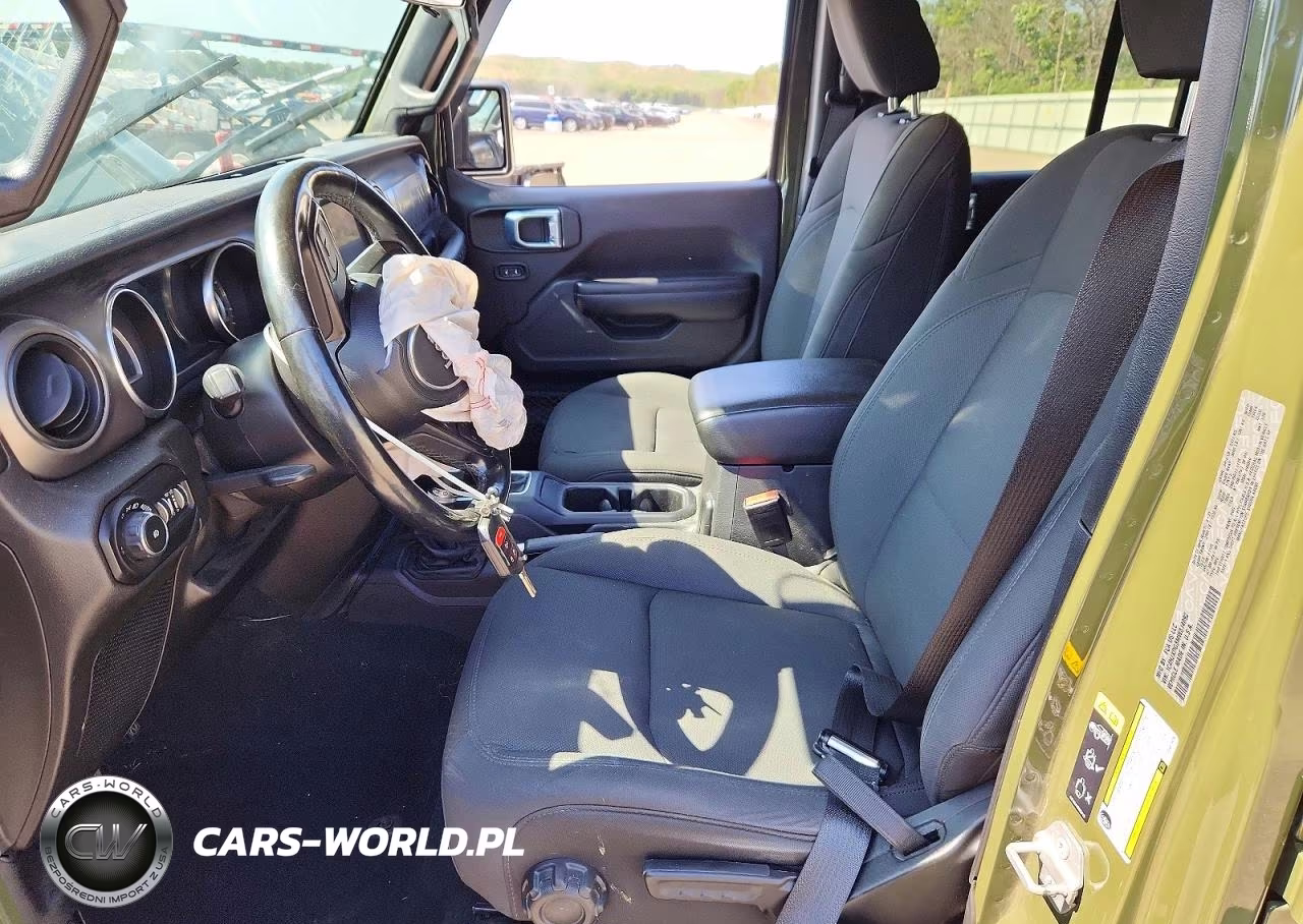 2021 Jeep Wrangler Unlimited Sport VIN:1C4HJXDG8MW814092 - 7