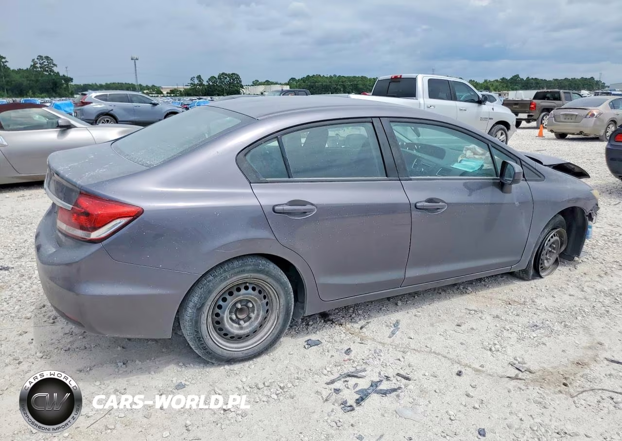2015 Honda Civic Lx VIN:19XFB2F50FE042462 - 3