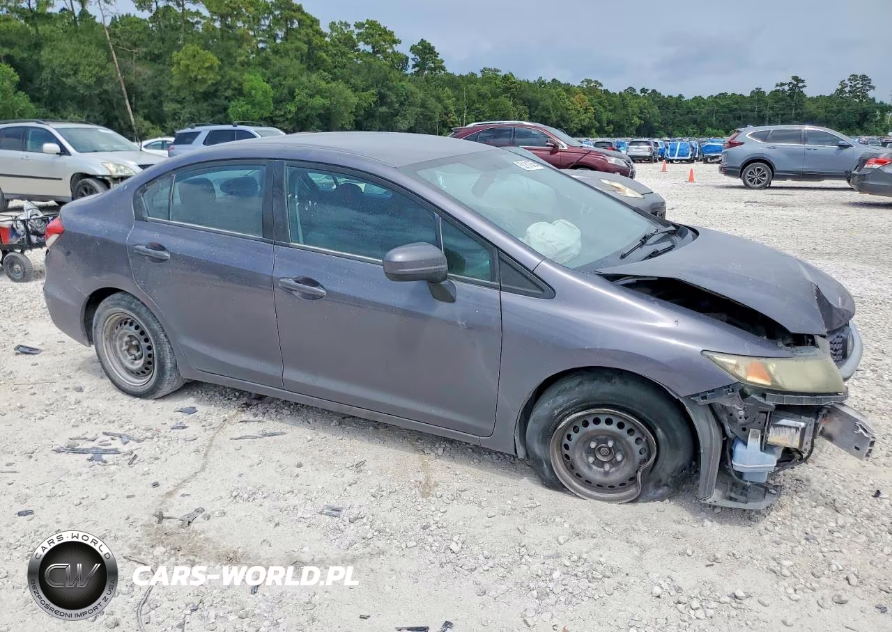 2015 Honda Civic Lx VIN:19XFB2F50FE042462 - 4