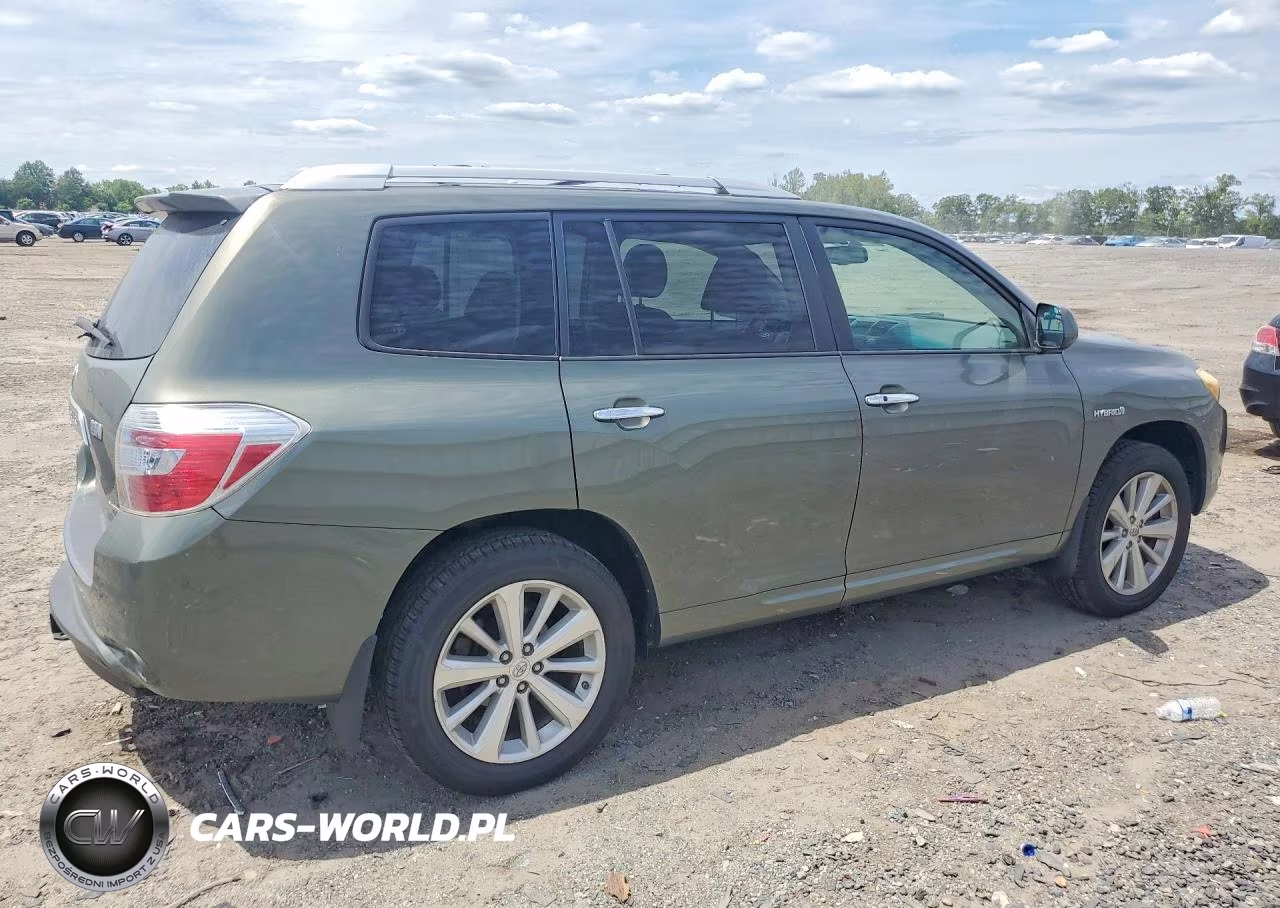 2008 Toyota Highlander Hybrid Limited VIN:JTEEW44A182017853 - 3