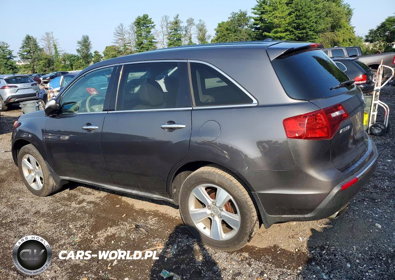 2011 Acura Mdx VIN:2HNYD2H24BH503998 - 2
