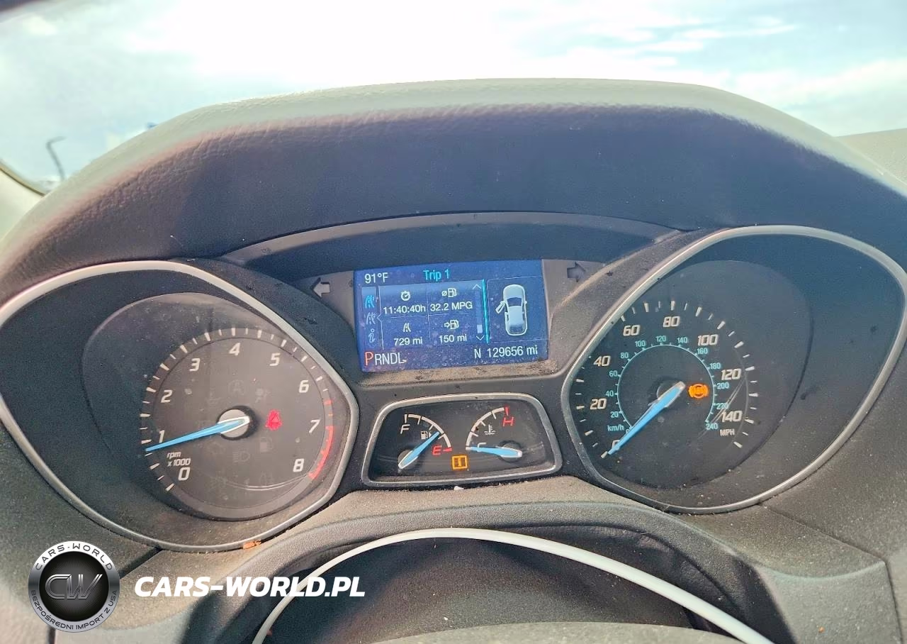 2014 Ford Focus Se VIN:1FADP3K28EL363171 - 9