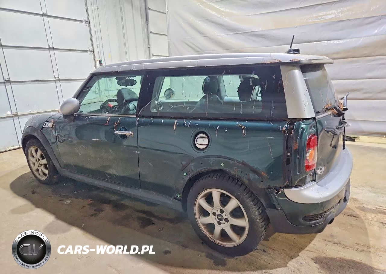 2008 Mini Cooper S Clubman VIN:WMWMM33538TP70957 - 2
