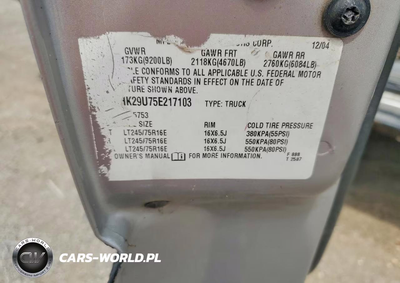 2005 Chevrolet Silverado K2500 Heavy Duty VIN:1GCHK29U75E217103 - 12