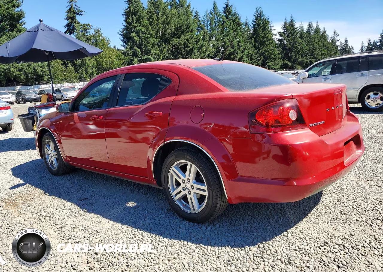 2012 Dodge Avenger Sxt VIN:1C3CDZCB5CN266404 - 2