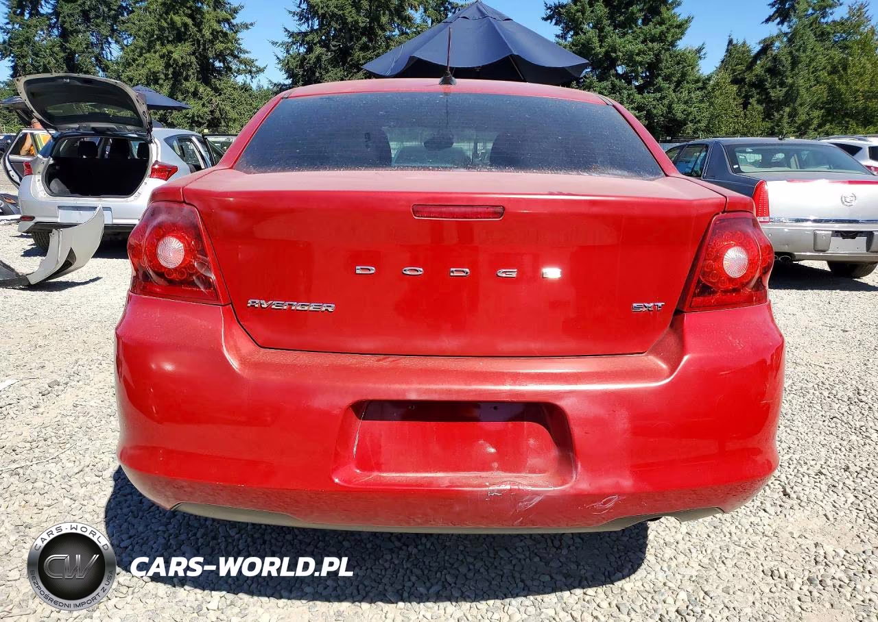 2012 Dodge Avenger Sxt VIN:1C3CDZCB5CN266404 - 6
