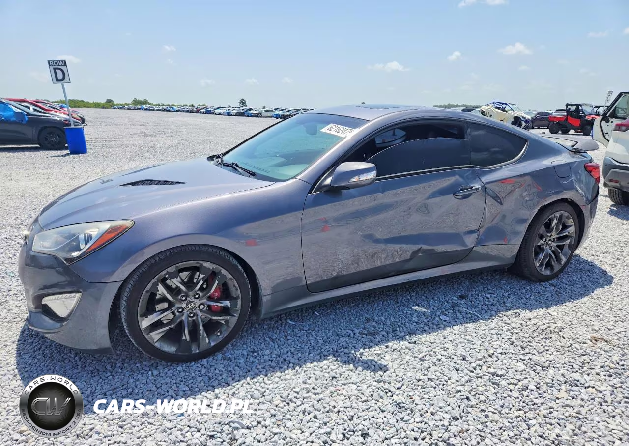 2015 Hyundai Genesis Coupe 3.8 Ultimate VIN:KMHHU6KJ3FU130593 - 1
