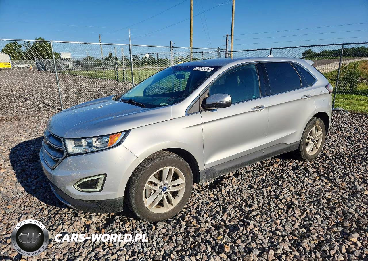 2017 Ford Edge Sel VIN:2FMPK4J98HBC25690 - 1
