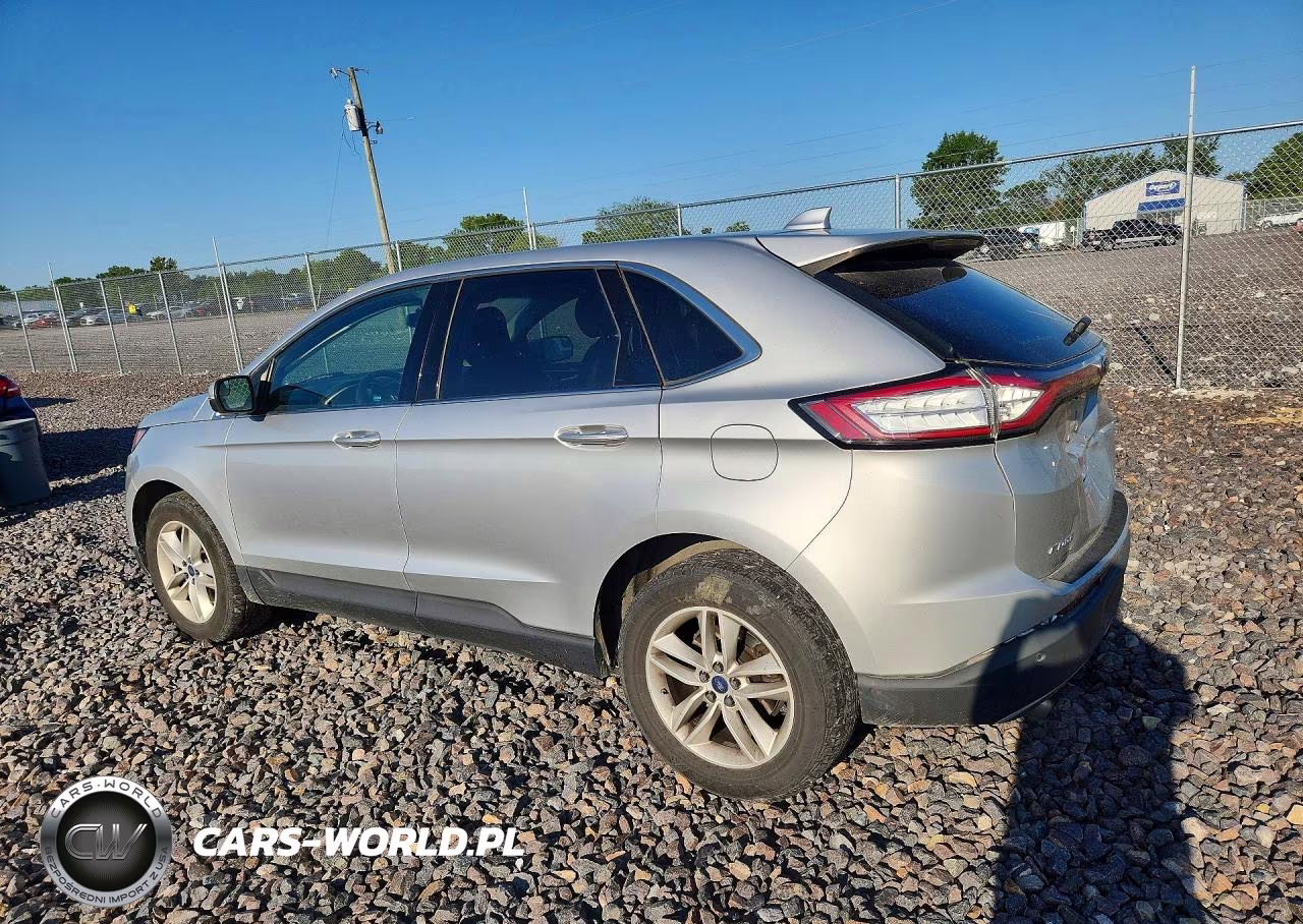 2017 Ford Edge Sel VIN:2FMPK4J98HBC25690 - 2