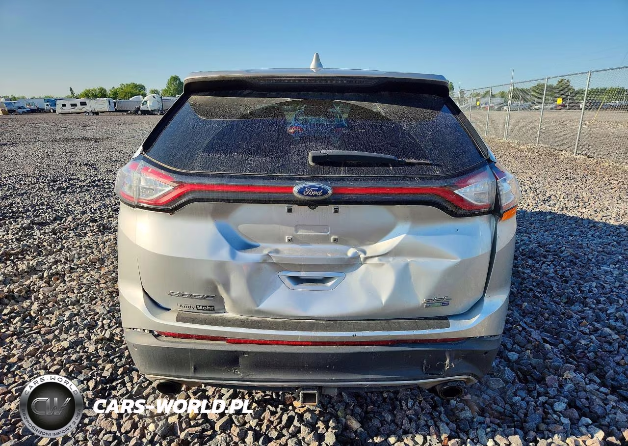2017 Ford Edge Sel VIN:2FMPK4J98HBC25690 - 6