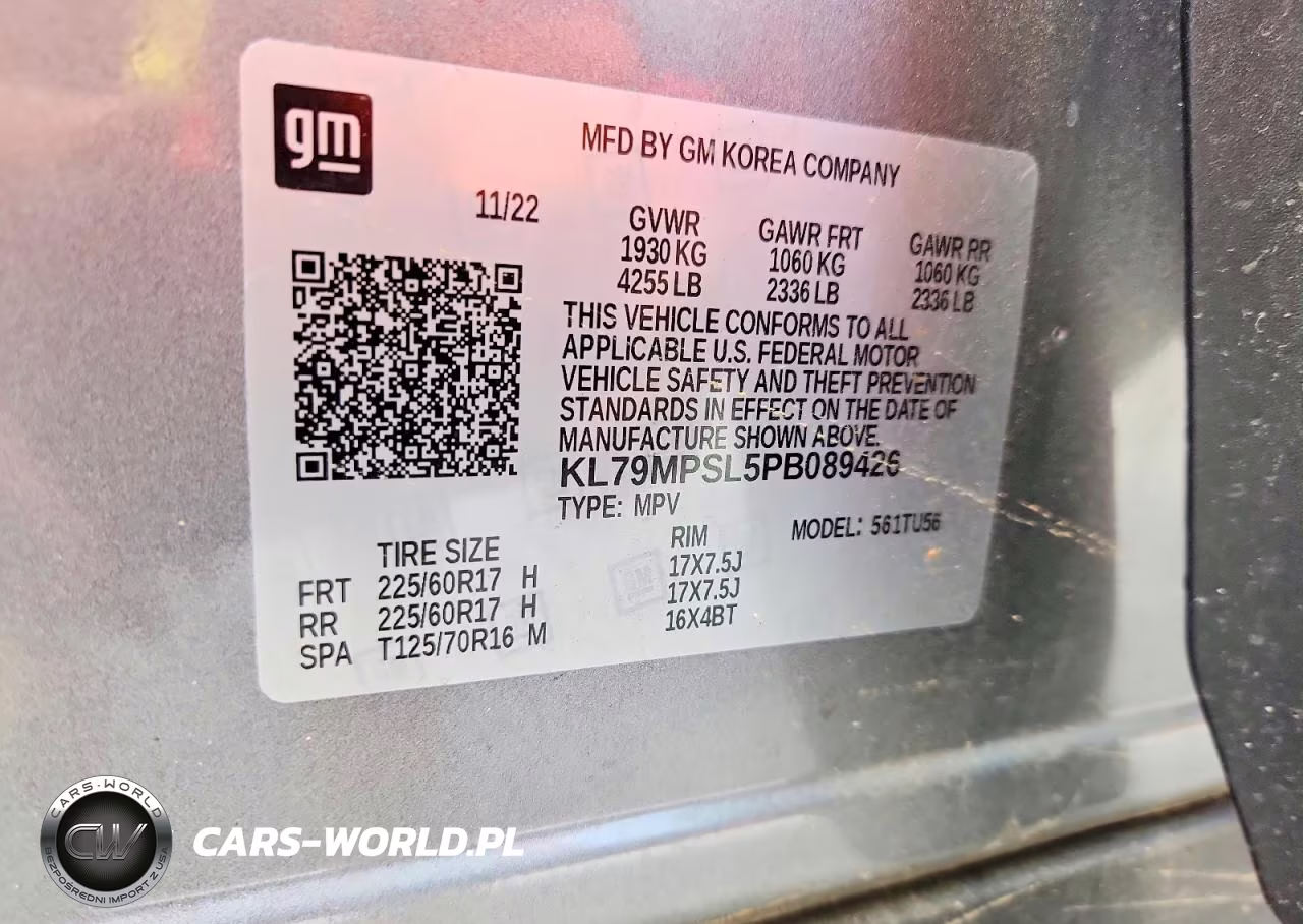 2023 Chevrolet Trailblazer Lt VIN:KL79MPSL5PB089426 - 13