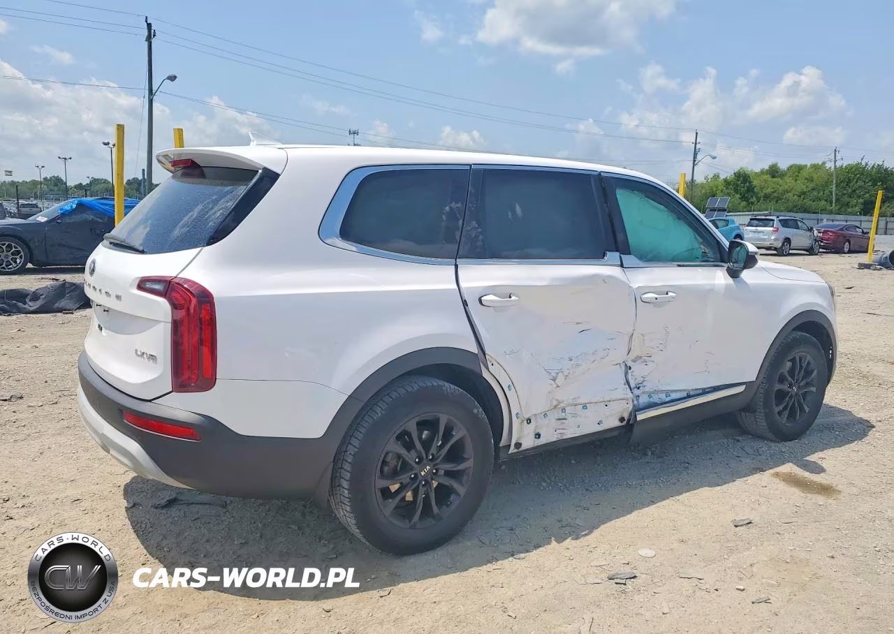2021 Kia Telluride Lx VIN:5XYP24HC2MG127752 - 3