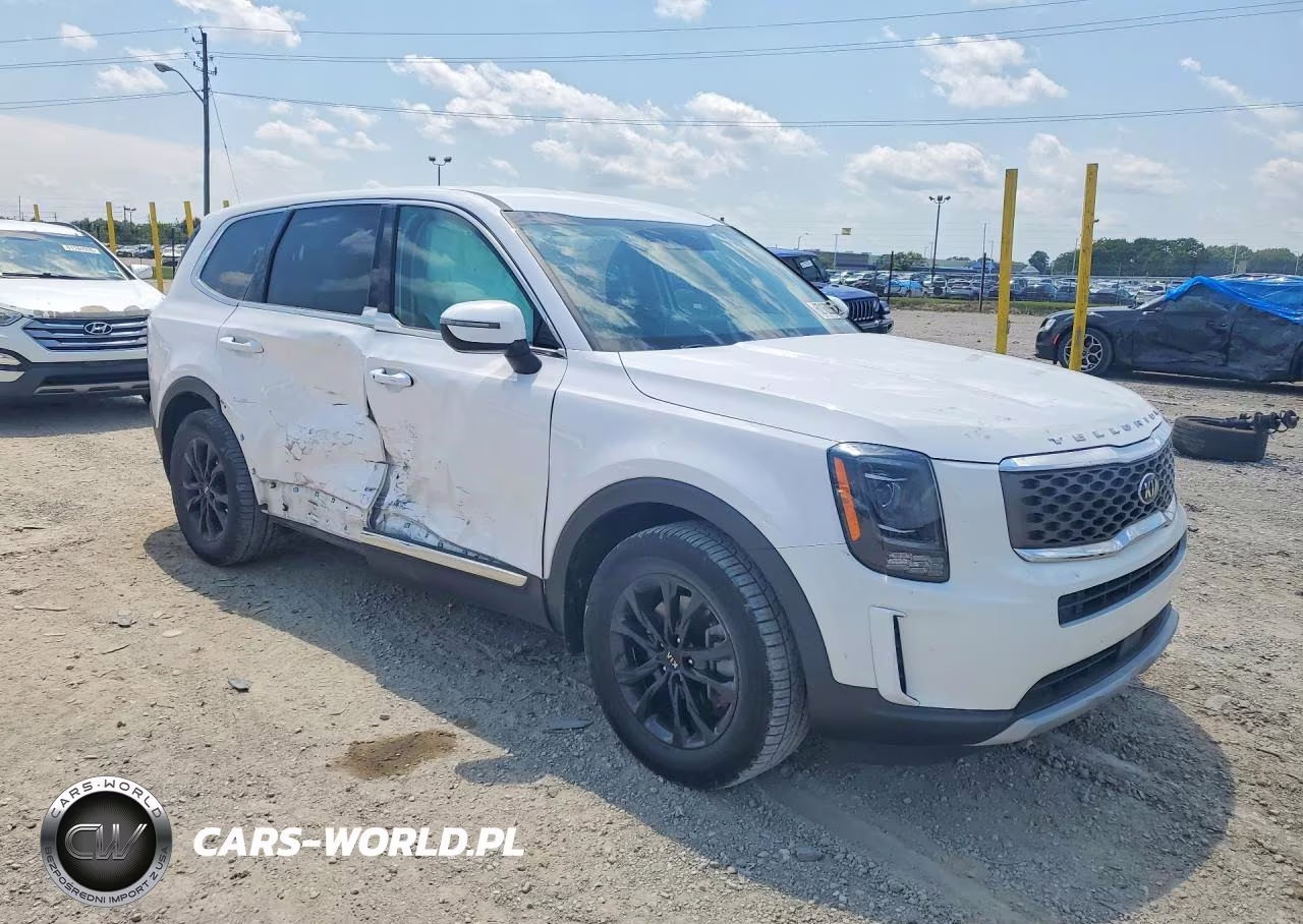 2021 Kia Telluride Lx VIN:5XYP24HC2MG127752 - 4