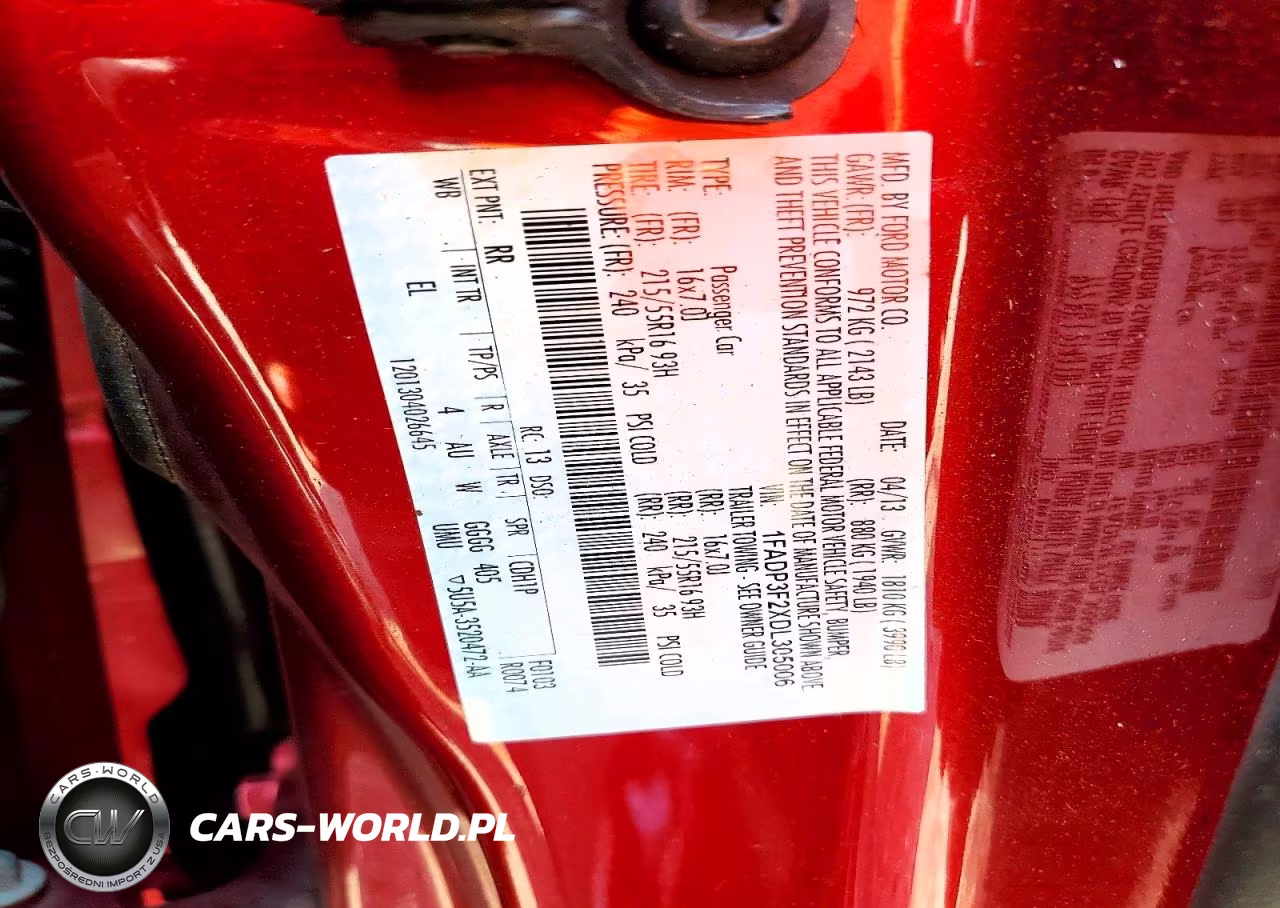 2013 Ford Focus Se VIN:1FADP3F2XDL305006 - 12