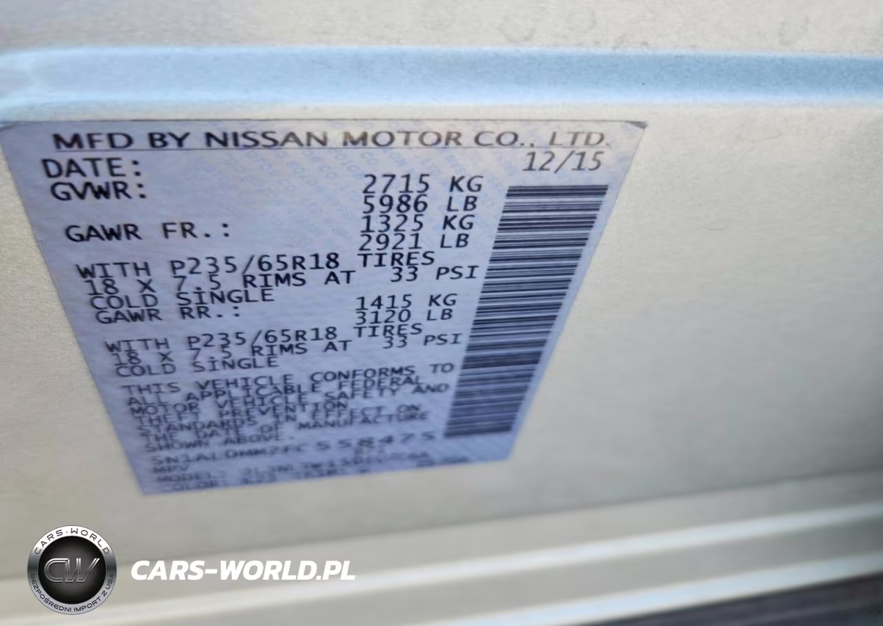 2015 Infiniti Qx60 Base VIN:5N1AL0MM2FC558475 - 13