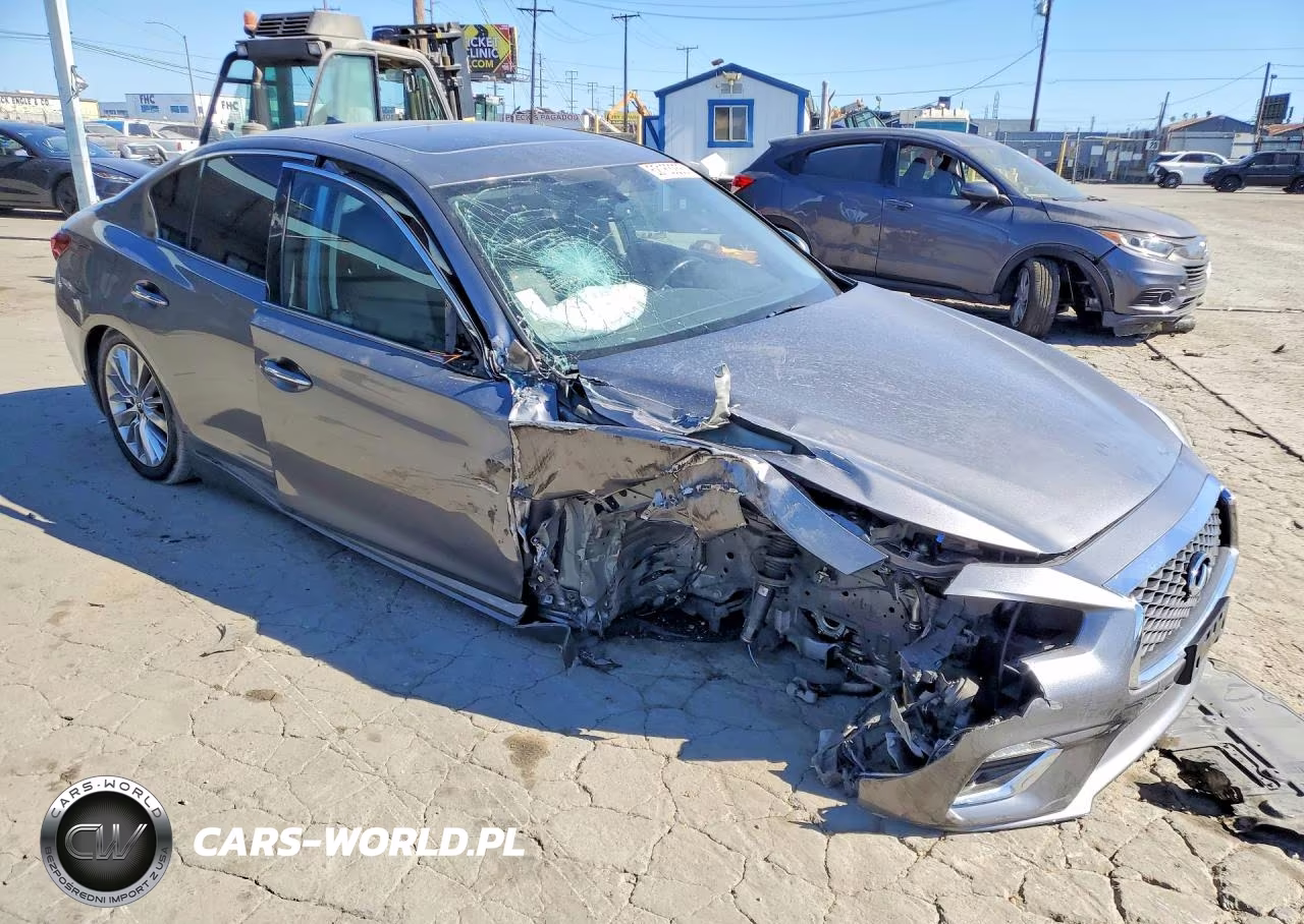 2020 Infiniti Q50 3.0T Luxe VIN:JN1EV7AR7LM257055 - 4