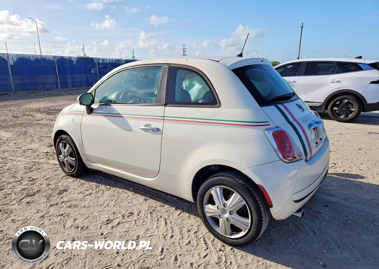 2012 Fiat 500 Pop VIN:3C3CFFAR3CT344011 - 2