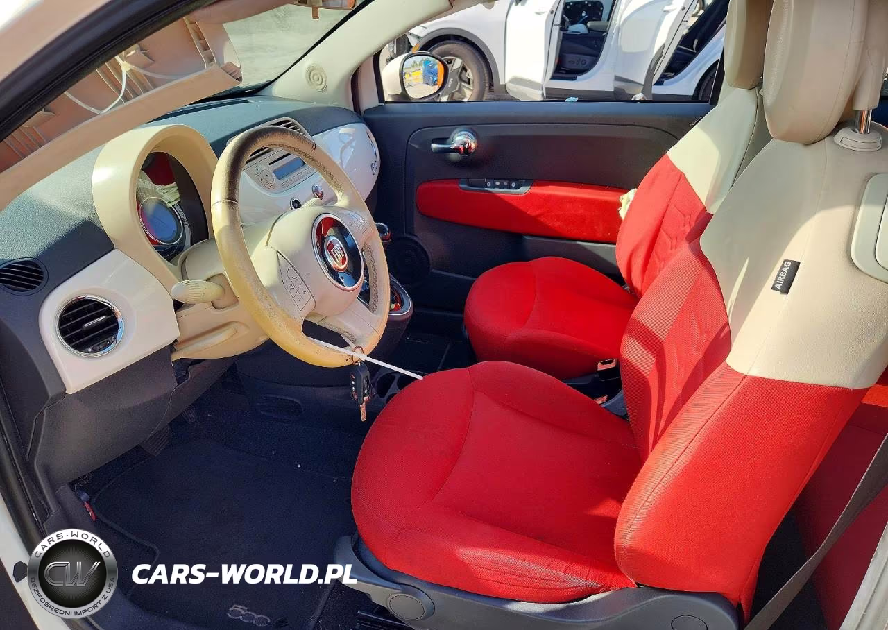 2012 Fiat 500 Pop VIN:3C3CFFAR3CT344011 - 7