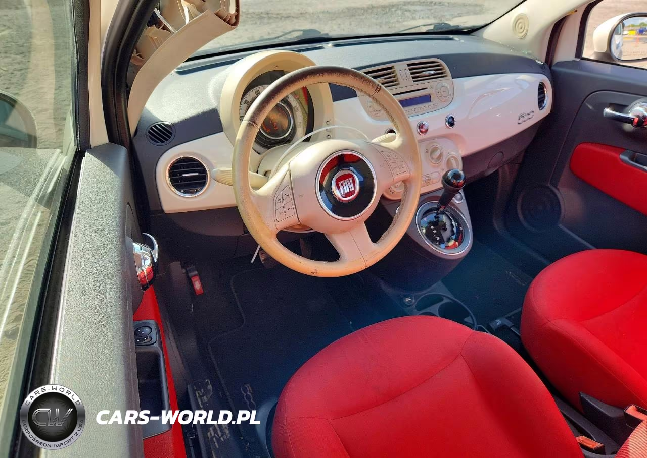2012 Fiat 500 Pop VIN:3C3CFFAR3CT344011 - 8