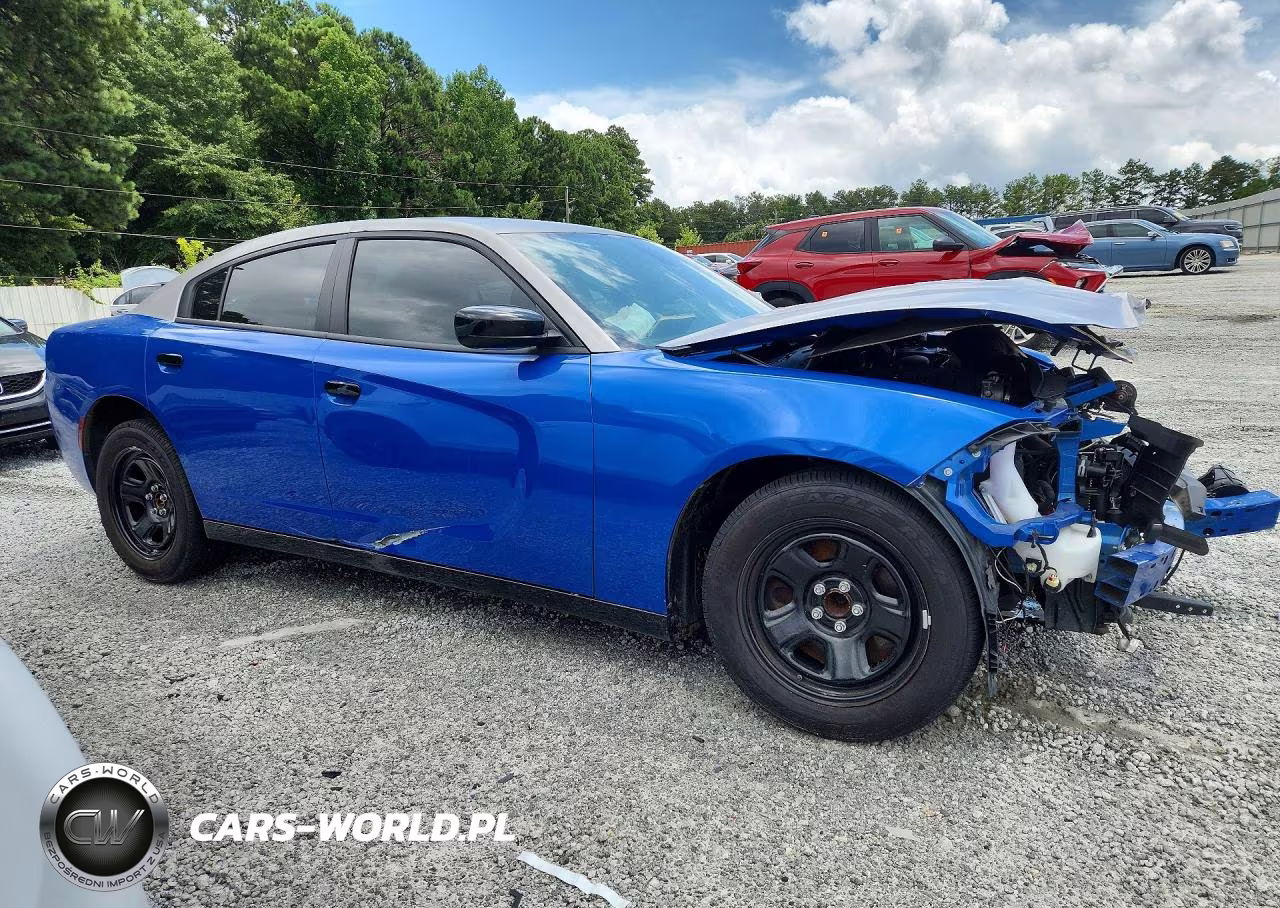 2022 Dodge Charger Police VIN:2C3CDXAT8NH116685 - 4