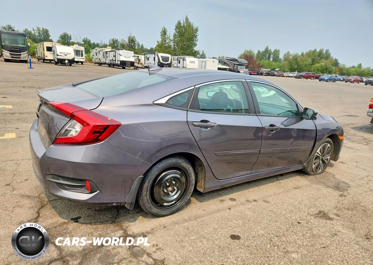 2016 Honda Civic Exl VIN:2HGFC1F7XGH653017 - 3