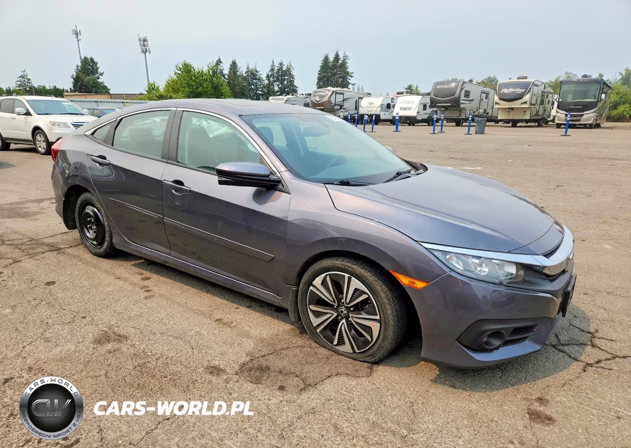 2016 Honda Civic Exl VIN:2HGFC1F7XGH653017 - 4