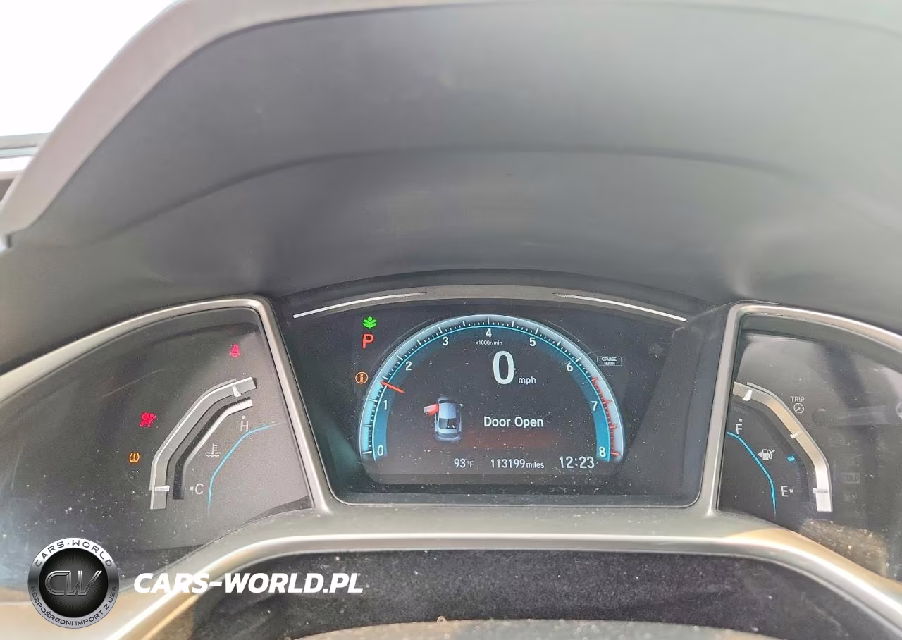 2016 Honda Civic Exl VIN:2HGFC1F7XGH653017 - 9