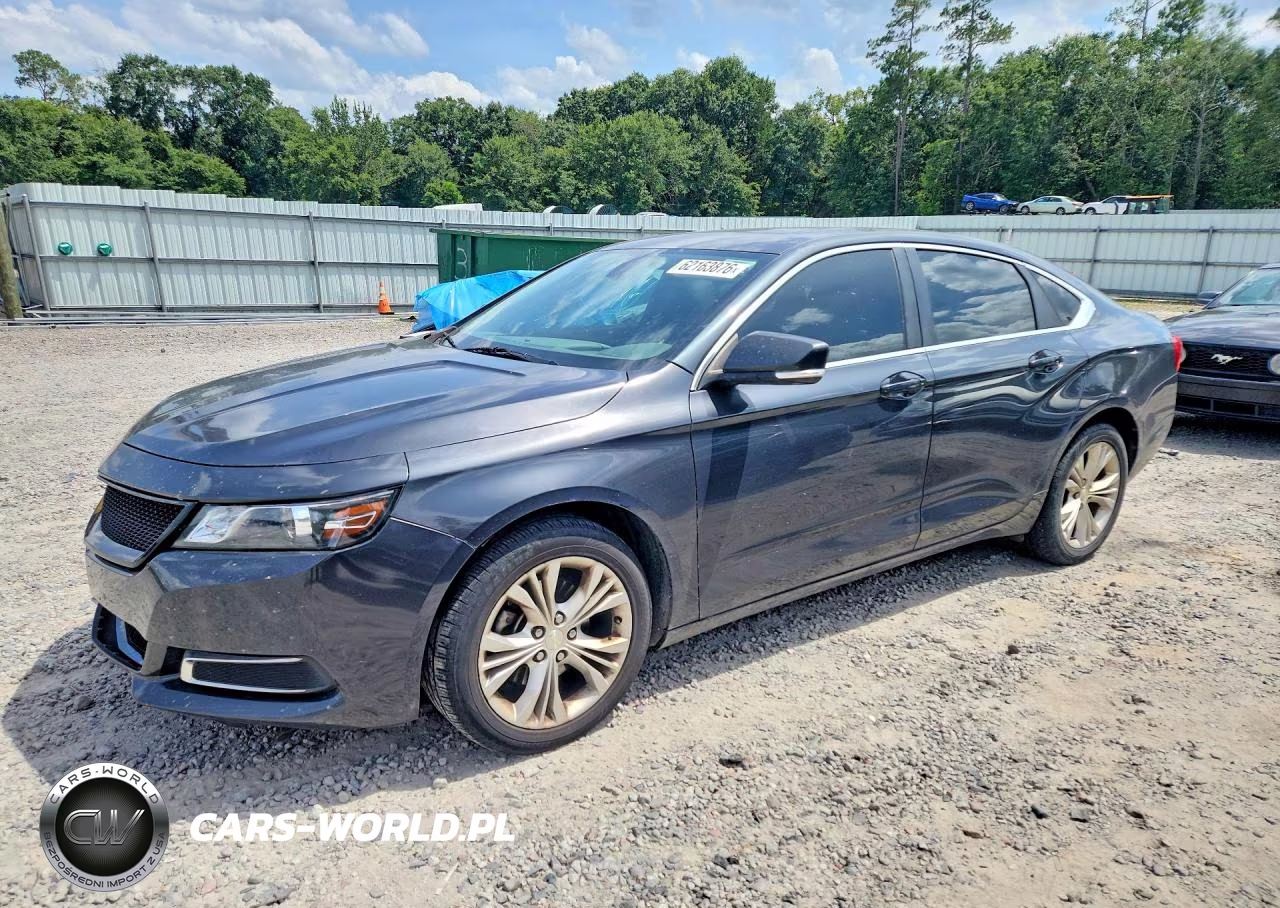 2014 Chevrolet Impala Lt VIN:2G1125S39E9221007 - 1