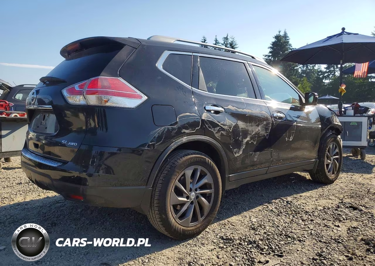 2016 Nissan Rogue Sl VIN:5N1AT2MV9GC878706 - 3