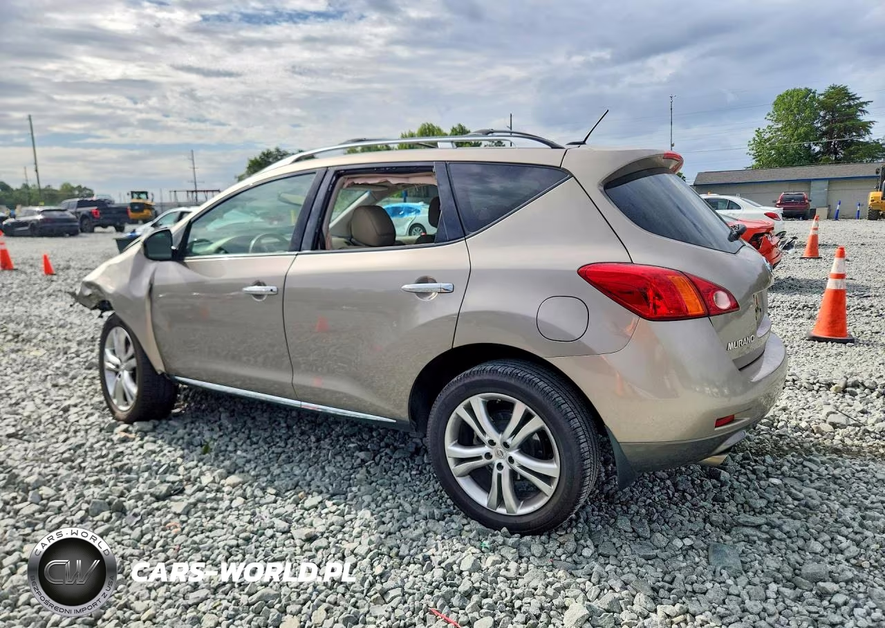 2009 Nissan Murano S VIN:JN8AZ18W19W133664 - 2