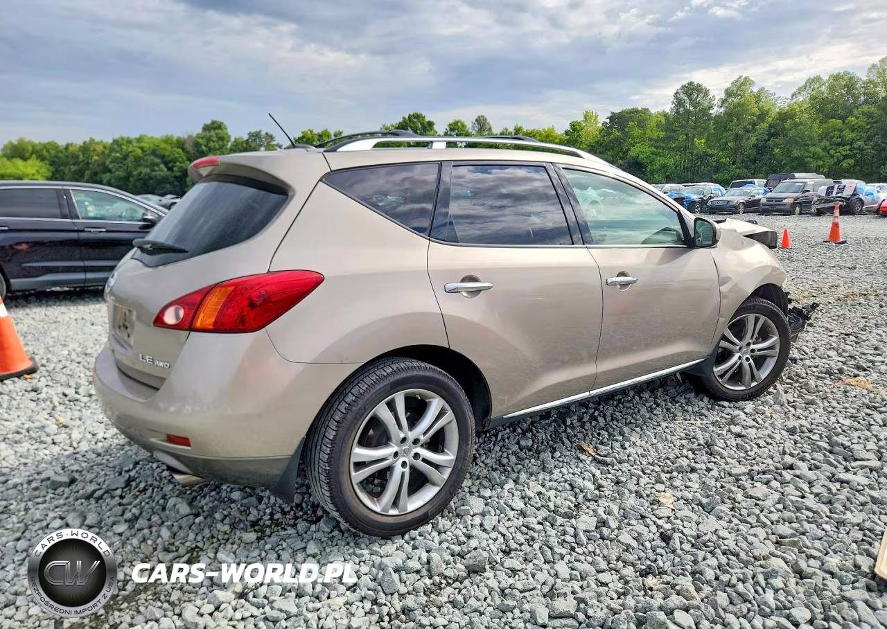 2009 Nissan Murano S VIN:JN8AZ18W19W133664 - 3
