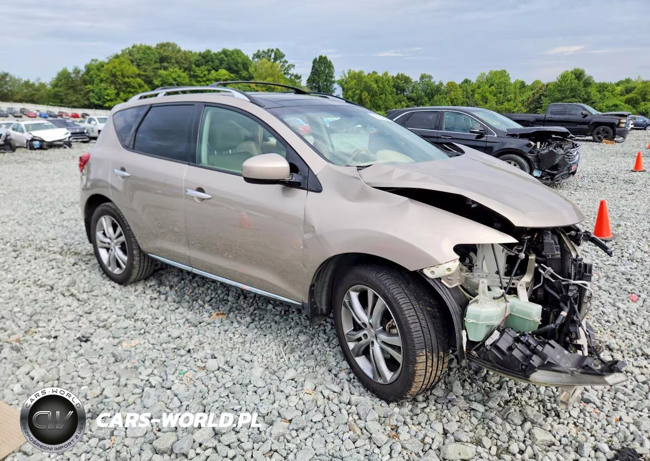 2009 Nissan Murano S VIN:JN8AZ18W19W133664 - 4