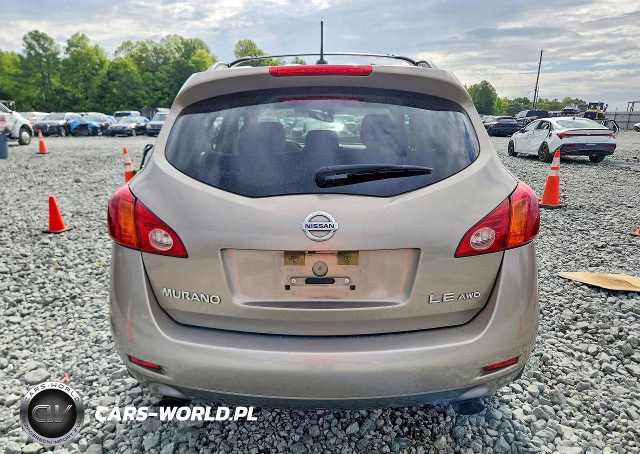 2009 Nissan Murano S VIN:JN8AZ18W19W133664 - 6