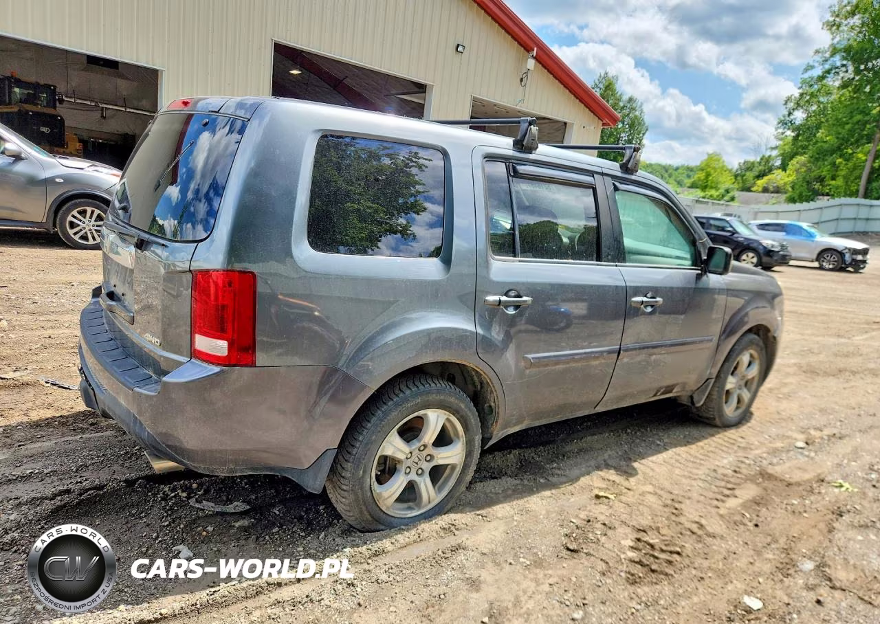 2013 Honda Pilot Ex VIN:5FNYF4H49DB062410 - 3