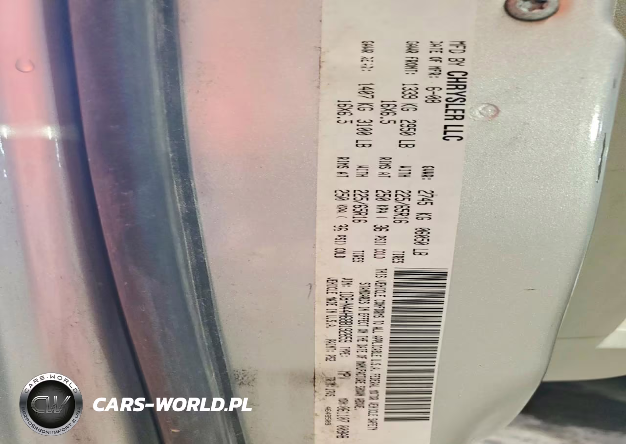 2008 Dodge Grand Caravan Se VIN:1D8HN44H68B192859 - 12