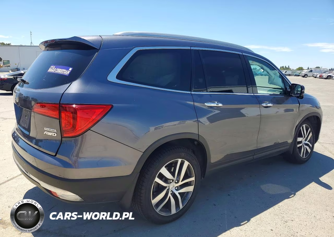2016 Honda Pilot Touring VIN:5FNYF6H95GB085274 - 3