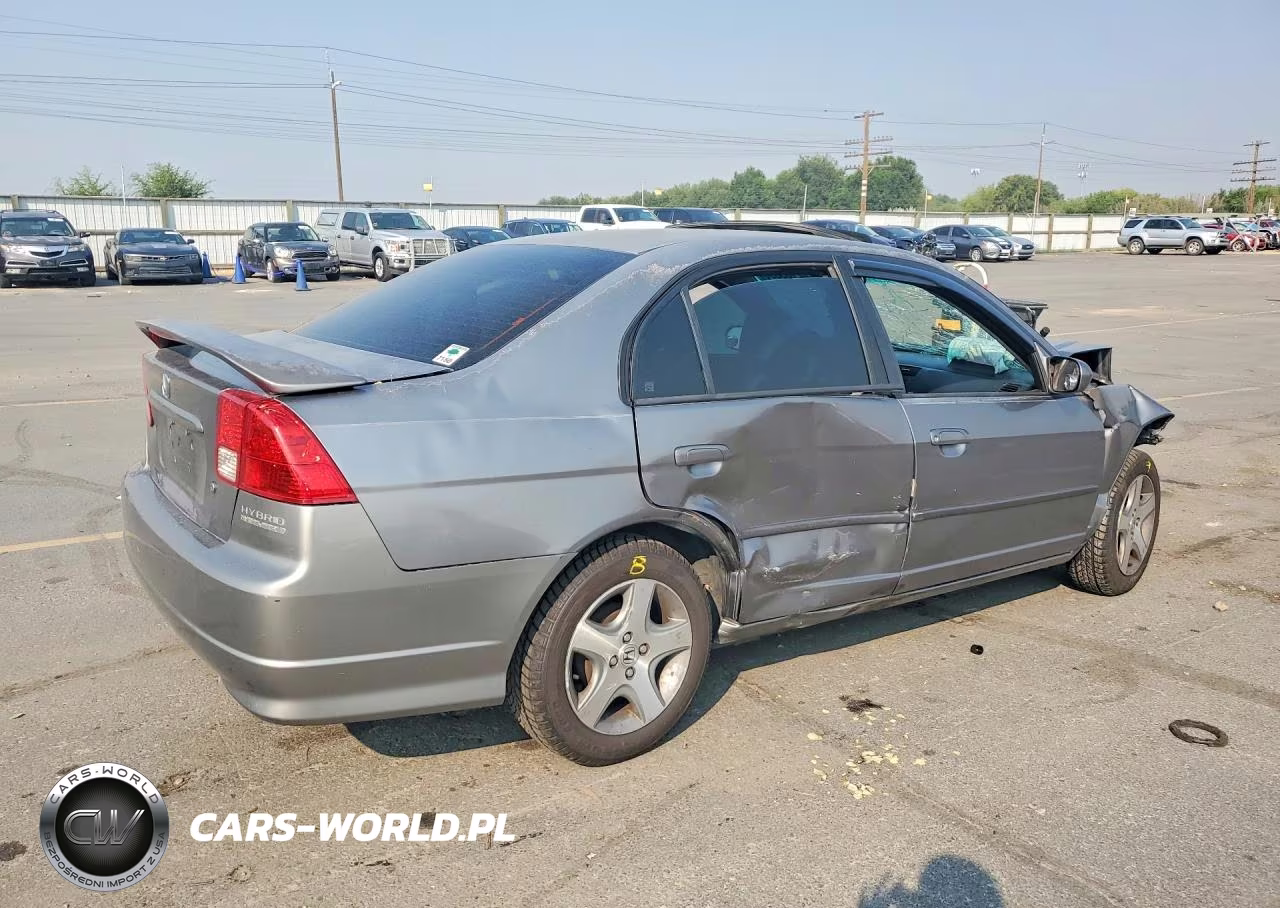 2004 Honda Civic Ex VIN:2HGES26754H528328 - 3