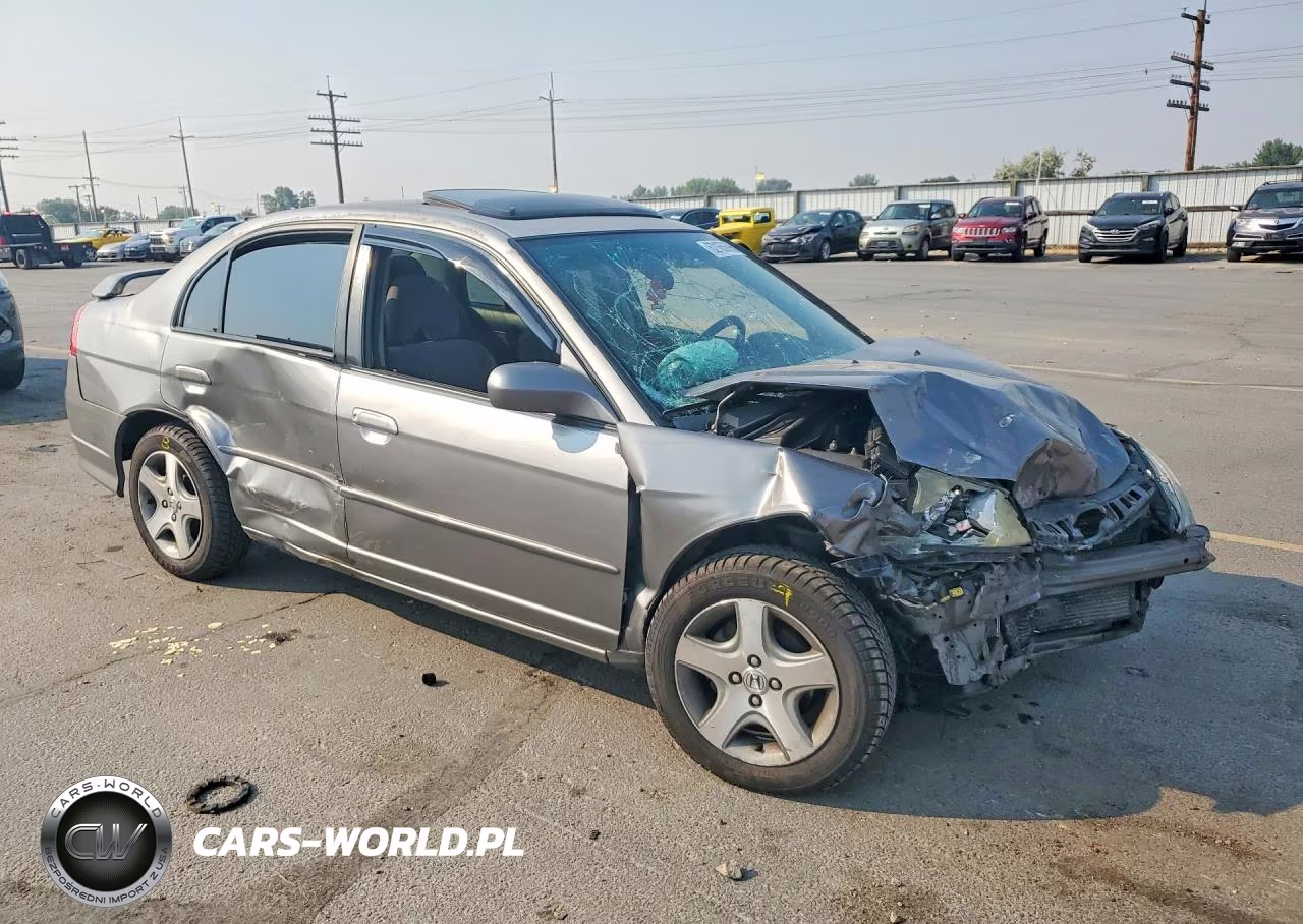 2004 Honda Civic Ex VIN:2HGES26754H528328 - 4